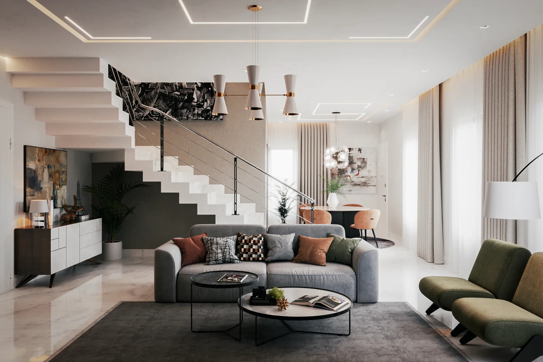 Modern Living Interior